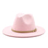 New Jazz Wool Hats Big Brim Hats Classic Hats